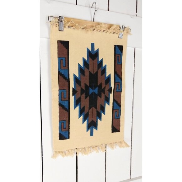 Southwestern print woven fringe placemat - Picture 3 of 3